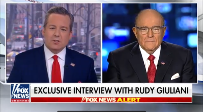 Giuliani Speaks to Fox Since ‘ fake impeachment hearings’ And Owns ED Henry