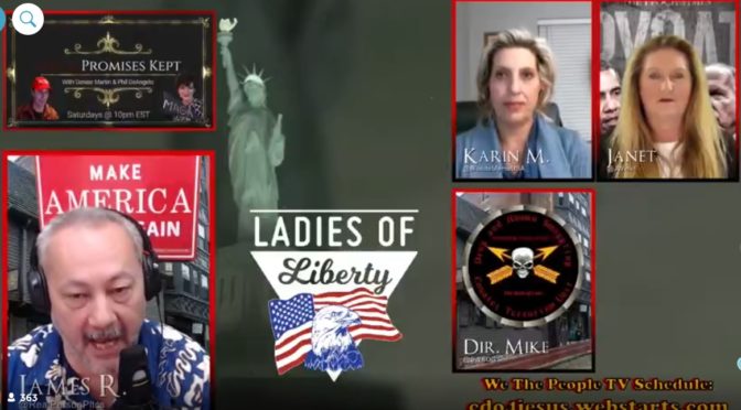 Ladies Of Liberty TONIGHT! LIVE! 8PM PST / 11PM EST