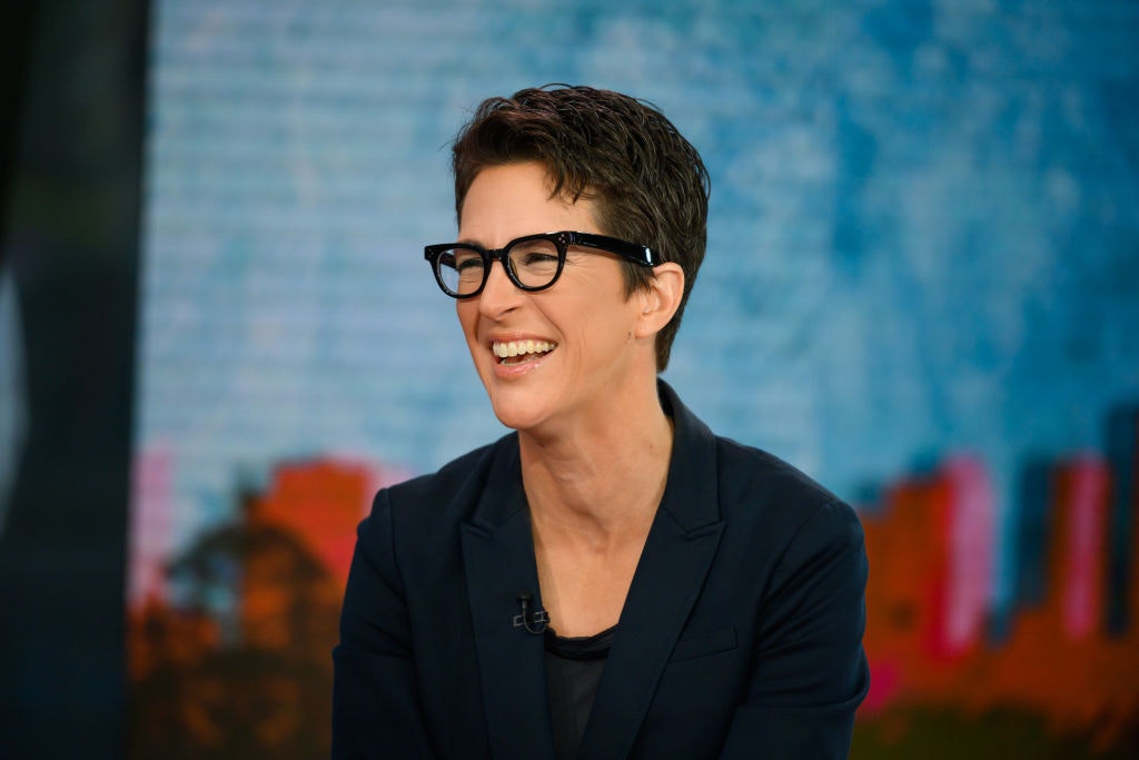 TODAY -- Pictured: Rachel Maddow on Tuesday, October 2, 2019