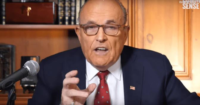 Rudy Giuliani Common Sense EP. 1: Since No Crimes Exist, It Must Be Dismissed – YouTube