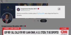 WATCH: Rep. Brandon Gill Savages Ilhan Omar in Stunning Live Interview.