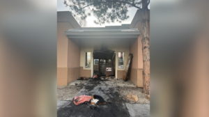 GOP HQ Hit in Suspected Arson Attack.