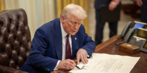 New Trump Order Targets Law Firm Linked to Russia Dossier, Anti-Election Integrity Cases, and Anti-White Quotas.