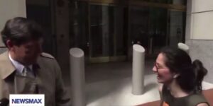 US Marshals Set to Arrest DC Woman for Spitting on Ed Martin During Live Interview.